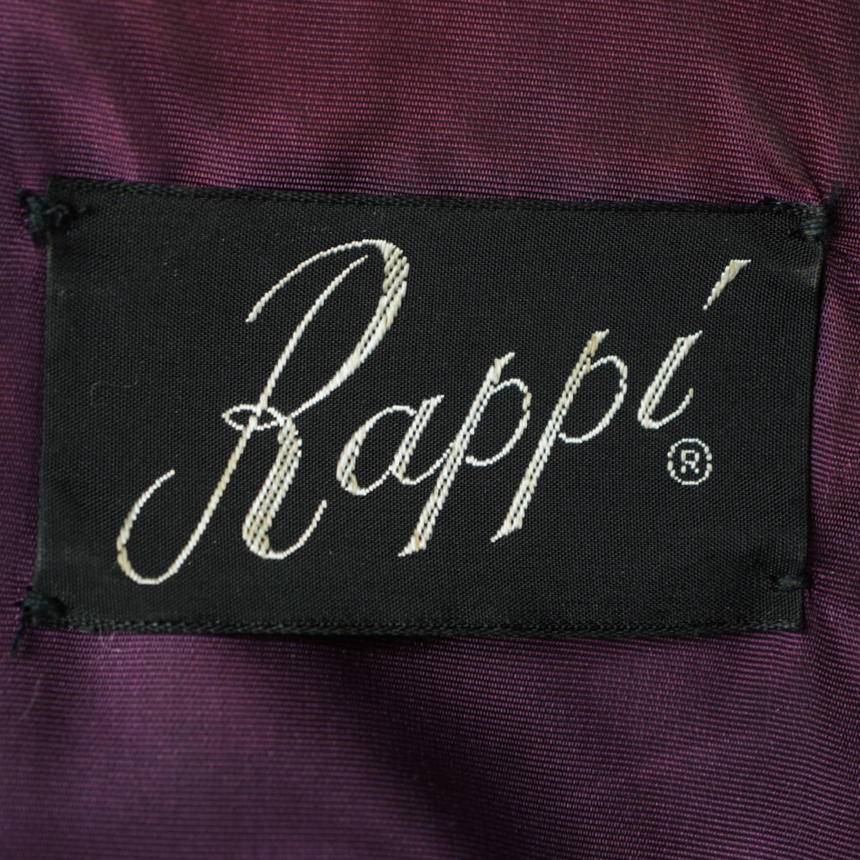 Vintage 1960s Purple Silk Metallic Gold Evening Gown Goddess Dress Rappi Size M - Poppy's Vintage Clothing