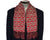 Vintage Fringed Paisley Scarf Hand Printed Wool Challis 1940s 50s Mens Fashion - Poppy's Vintage Clothing