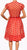 Rockabilly Style 1950s Dress Red with White Polka Dots Size S / M - Poppy's Vintage Clothing