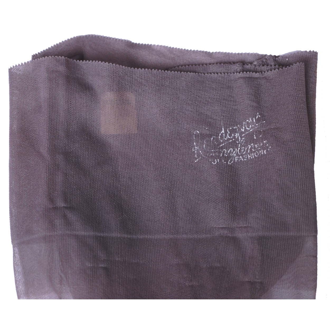 Vintage 50s Grey Nylon Stockings Seamed Cuban Heel Rendezvous Brand Zellers NOS - Poppy's Vintage Clothing