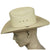 Vintage Resistol Shantung Straw Western Cowboy Hat Beige Long Oval Size 7 - Poppy's Vintage Clothing