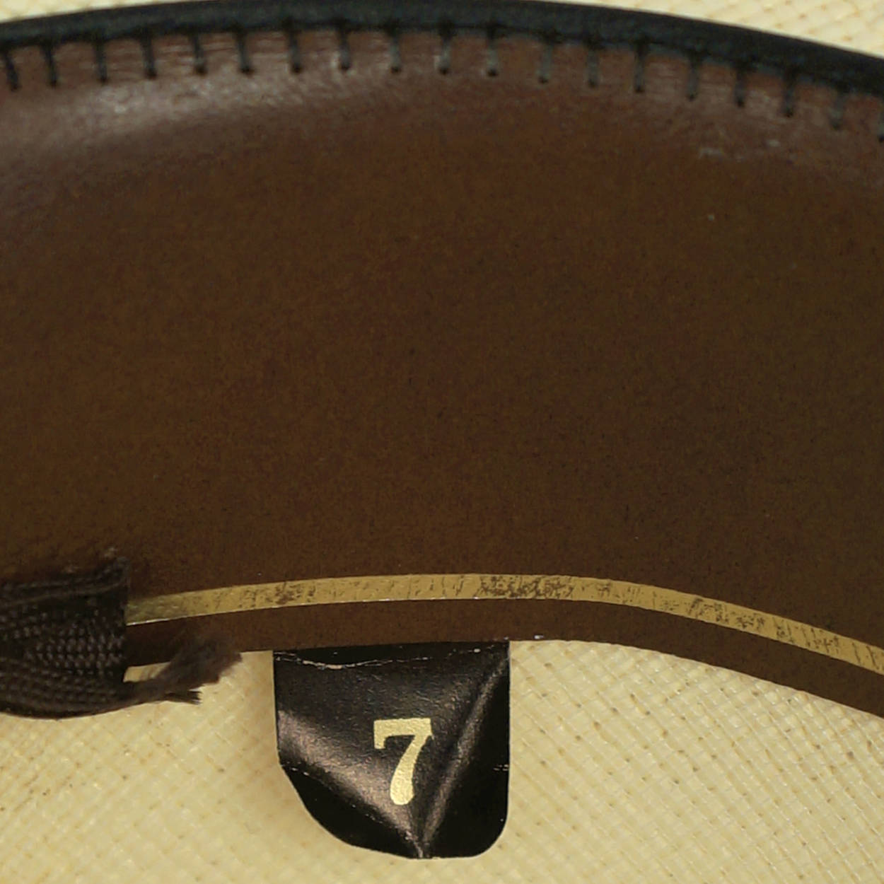 Vintage Resistol Shantung Straw Western Cowboy Hat Beige Long Oval Size 7 - Poppy's Vintage Clothing