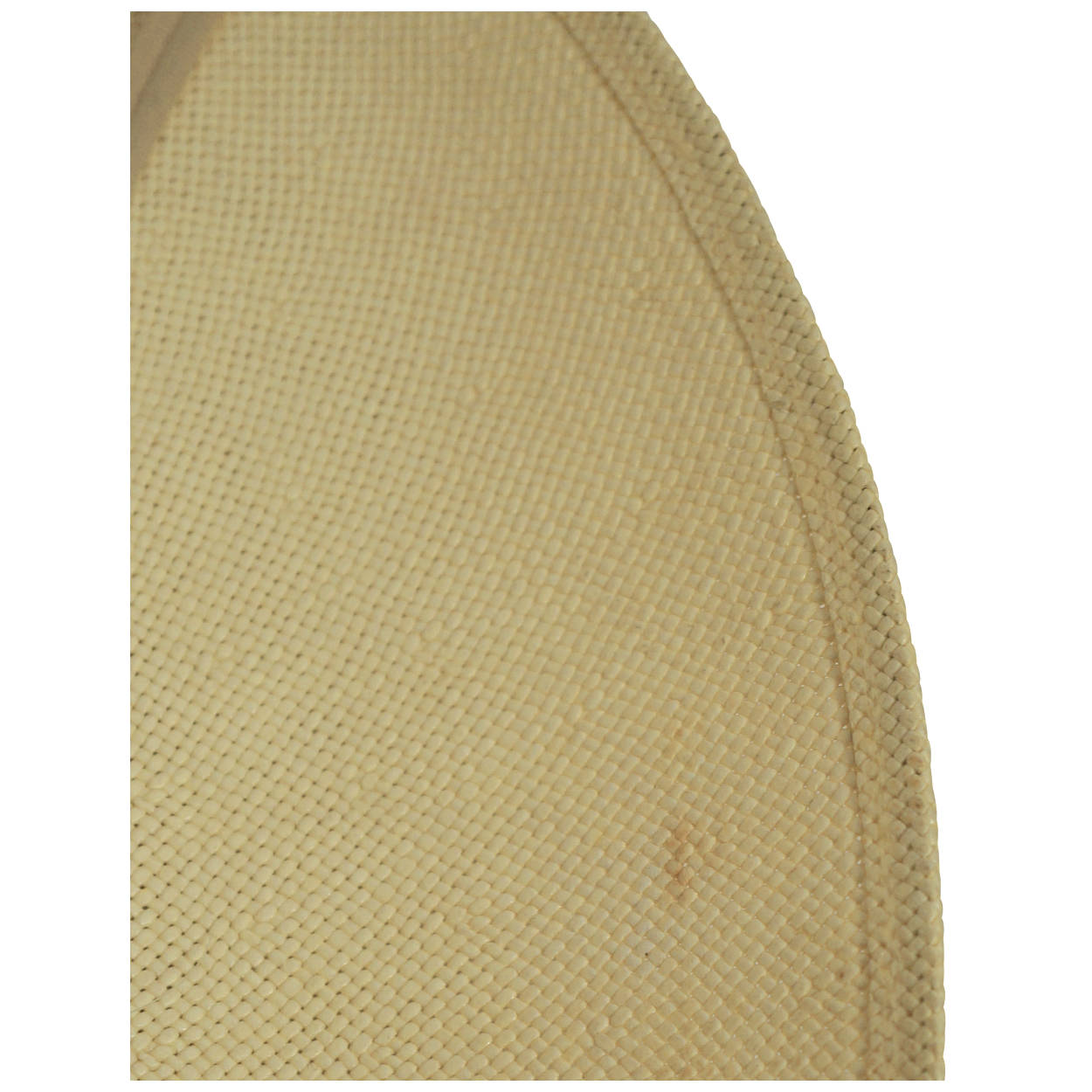 Vintage Resistol Shantung Straw Western Cowboy Hat Beige Long Oval Size 7 - Poppy's Vintage Clothing