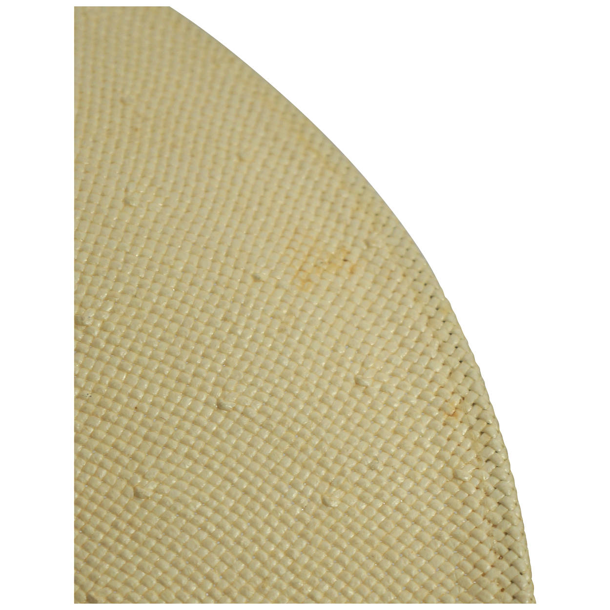 Vintage Resistol Shantung Straw Western Cowboy Hat Beige Long Oval Size 7 - Poppy's Vintage Clothing