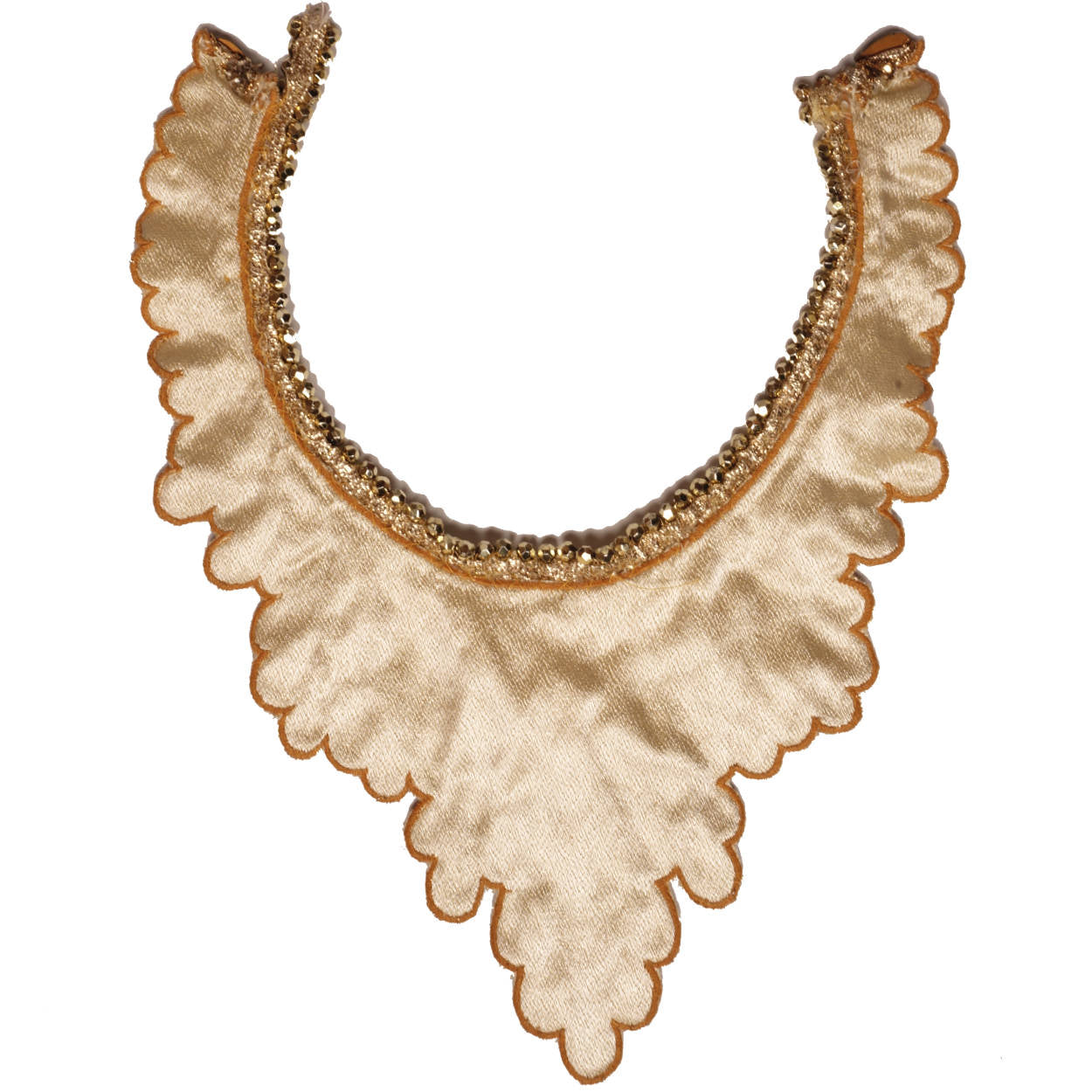 Vintage 60s Topaz Rhinestone Bib - Neck Piece - Necklace - Poppy's Vintage Clothing