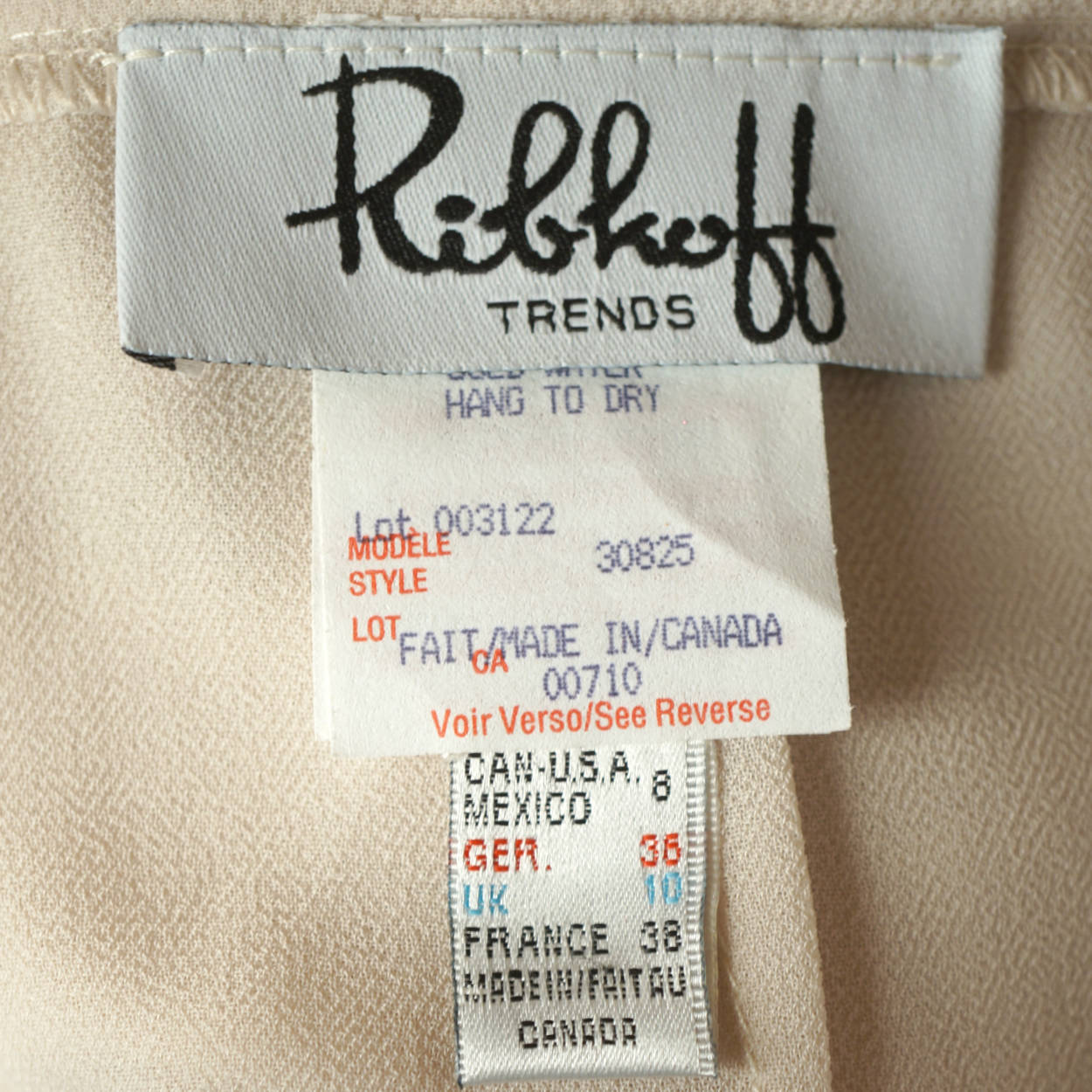 Vintage 1990s NOS Culottes Pant Skirt Joseph Ribkoff Trends Unused NWT Size 8 - Poppy's Vintage Clothing