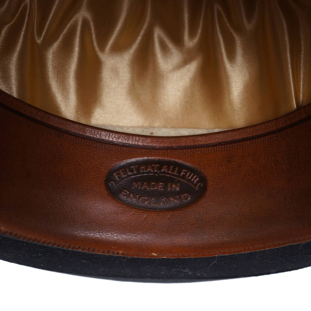 Vintage Mens English Bowler Hat Derby Robert Davidson &amp; Co London Large XL - Poppy's Vintage Clothing
