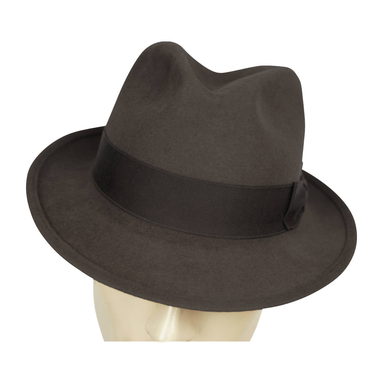 Vintage Mens Fedora Hat Robert Hall Fur Felt Made in USA Medium 7 1/8 - Poppy's Vintage Clothing
