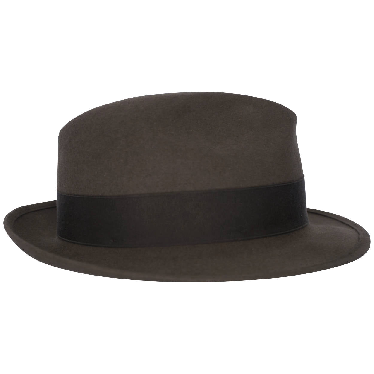 Vintage Mens Fedora Hat Robert Hall Fur Felt Made in USA Medium 7 1/8 - Poppy's Vintage Clothing