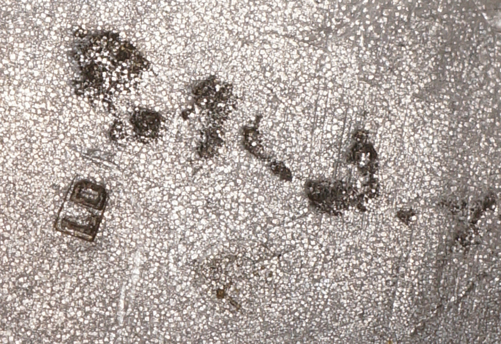 Vintage 1960s Brutalist Cuff Bracelet Modernist Pewter - Poppy's Vintage Clothing