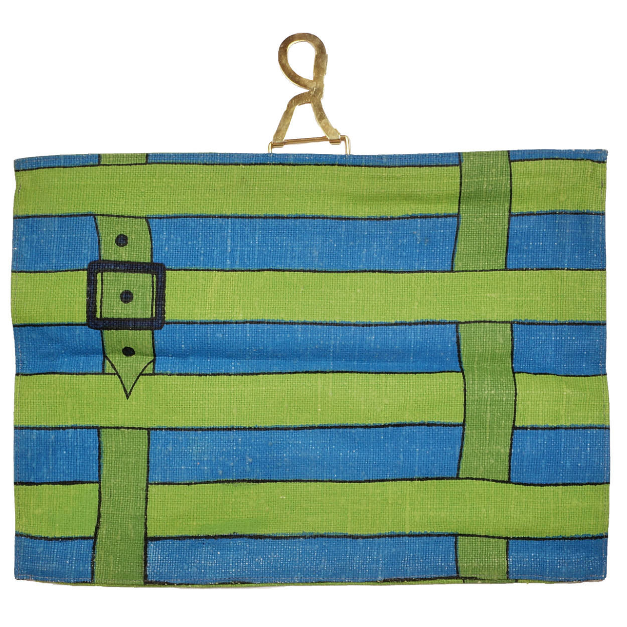 Vintage Roberta di Camerino Trompe l’Oeil Perfume Cosmetics Travel Bag 70s Large - Poppy's Vintage Clothing