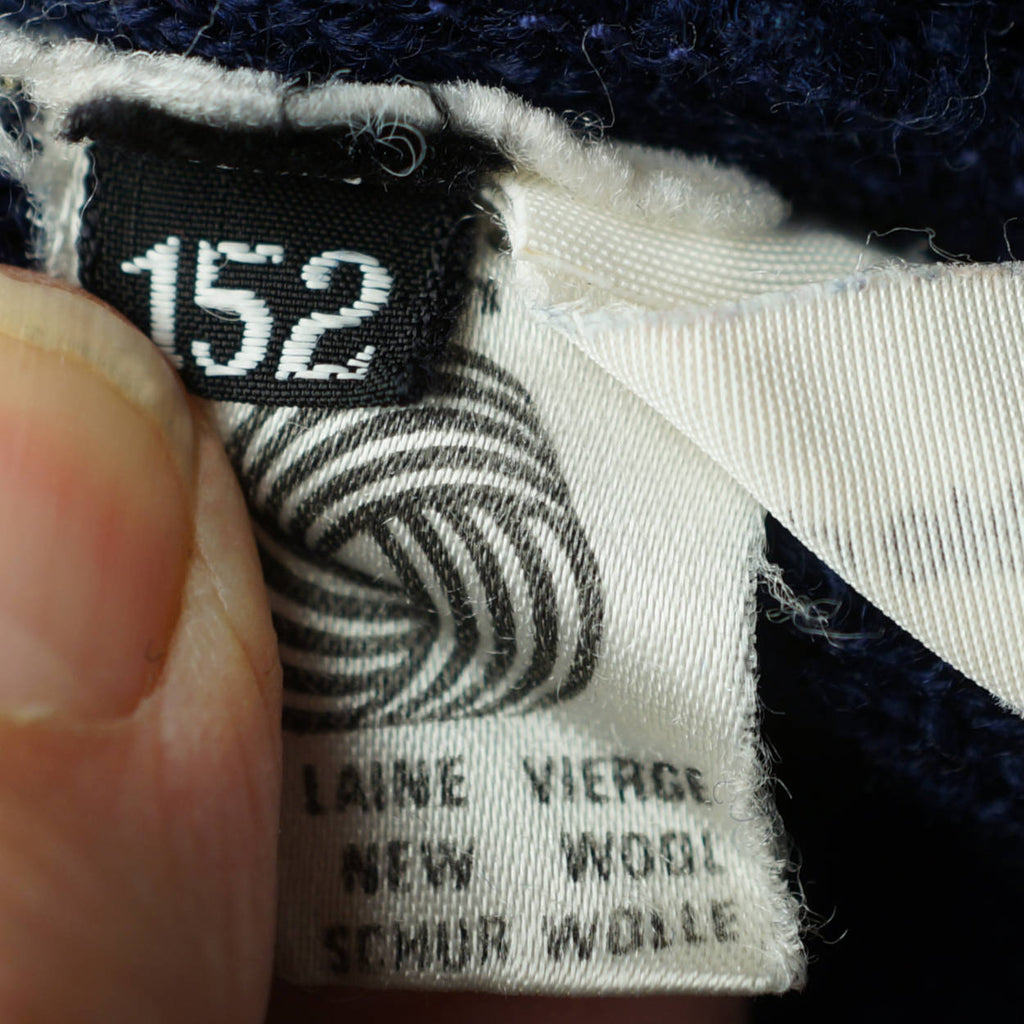 Vintage 1970s Swiss Ski Sweater Zip Up Wool Cardigan Romulus St Moritz 1974 S M - Poppy's Vintage Clothing