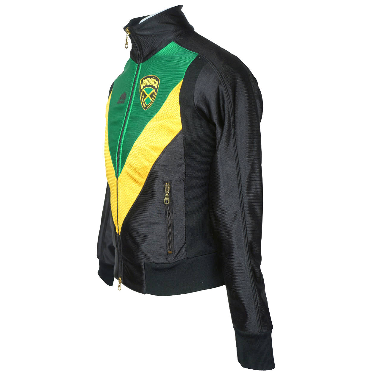 Jamaican Bobsled Team Jacket Jamaica Bobsleigh 1988 Olympics Roots Canada Size M - Poppy's Vintage Clothing