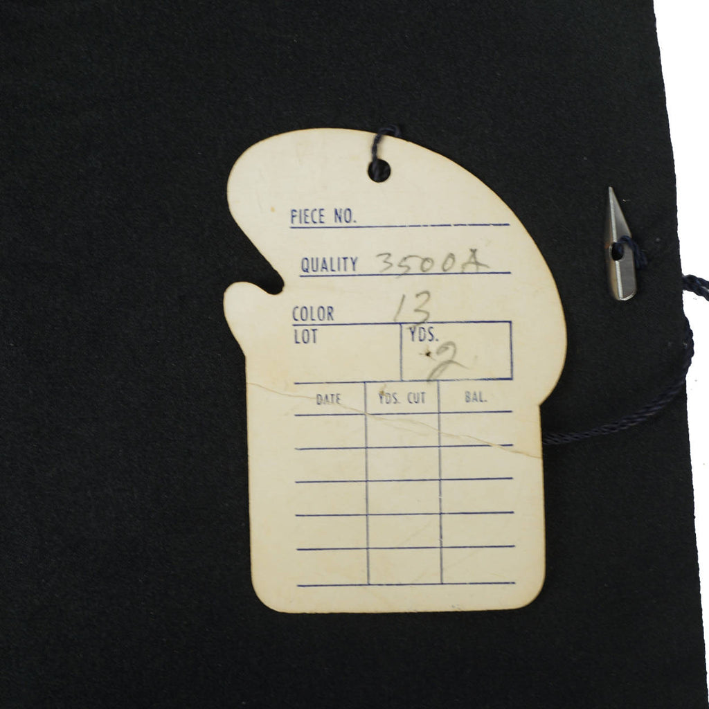 Vintage 50s Sewing Silk Fabric Rose Flower Embroidery Lining - Poppy's Vintage Clothing