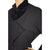 Vintage 1950s Dress Black Wool w Velvet Rosella Moden Frankfurt German Fashion M - Poppy's Vintage Clothing