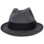 Vintage 1950s Mens Stetson Fedora Hat Grey Large 7 1/4 Canada - Poppy's Vintage Clothing