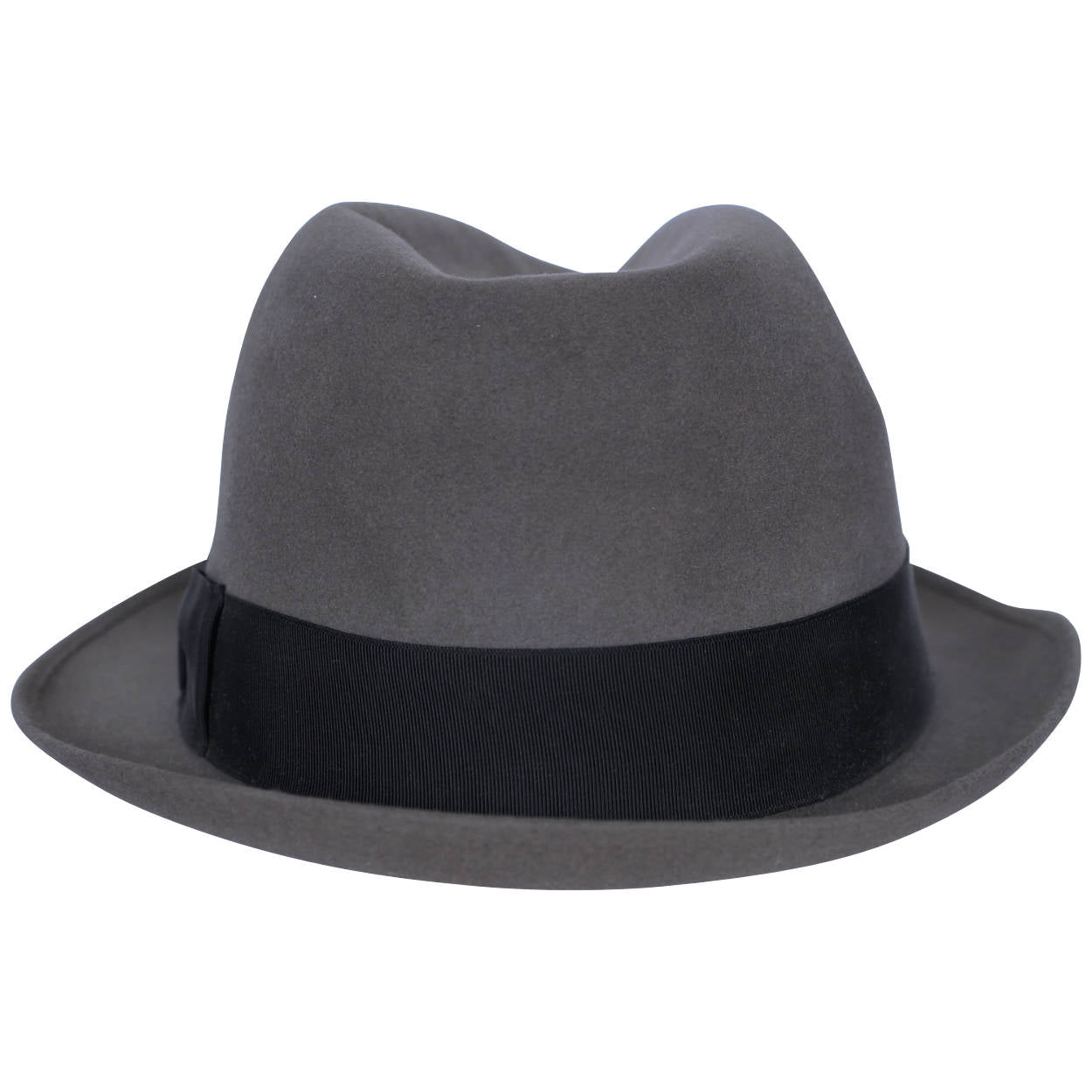 Vintage 1950s Mens Stetson Fedora Hat Grey Large 7 1/4 Canada - Poppy's Vintage Clothing