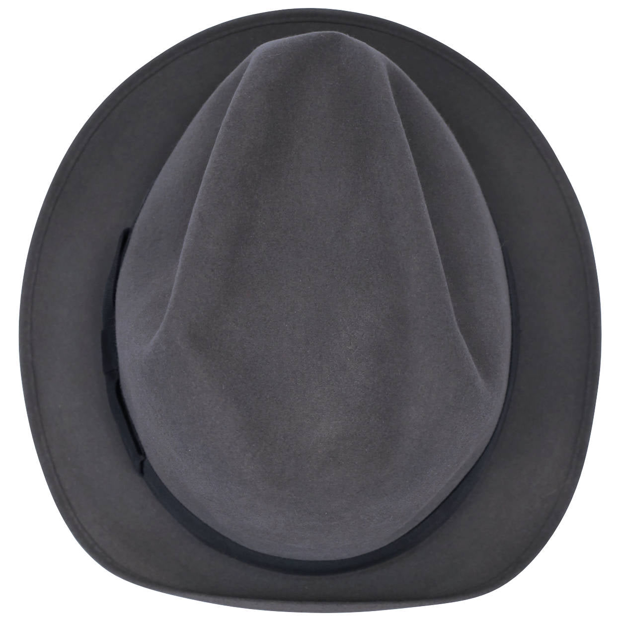 Vintage 1950s Mens Stetson Fedora Hat Grey Large 7 1/4 Canada - Poppy's Vintage Clothing