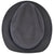 Vintage 1950s Mens Stetson Fedora Hat Grey Large 7 1/4 Canada - Poppy's Vintage Clothing