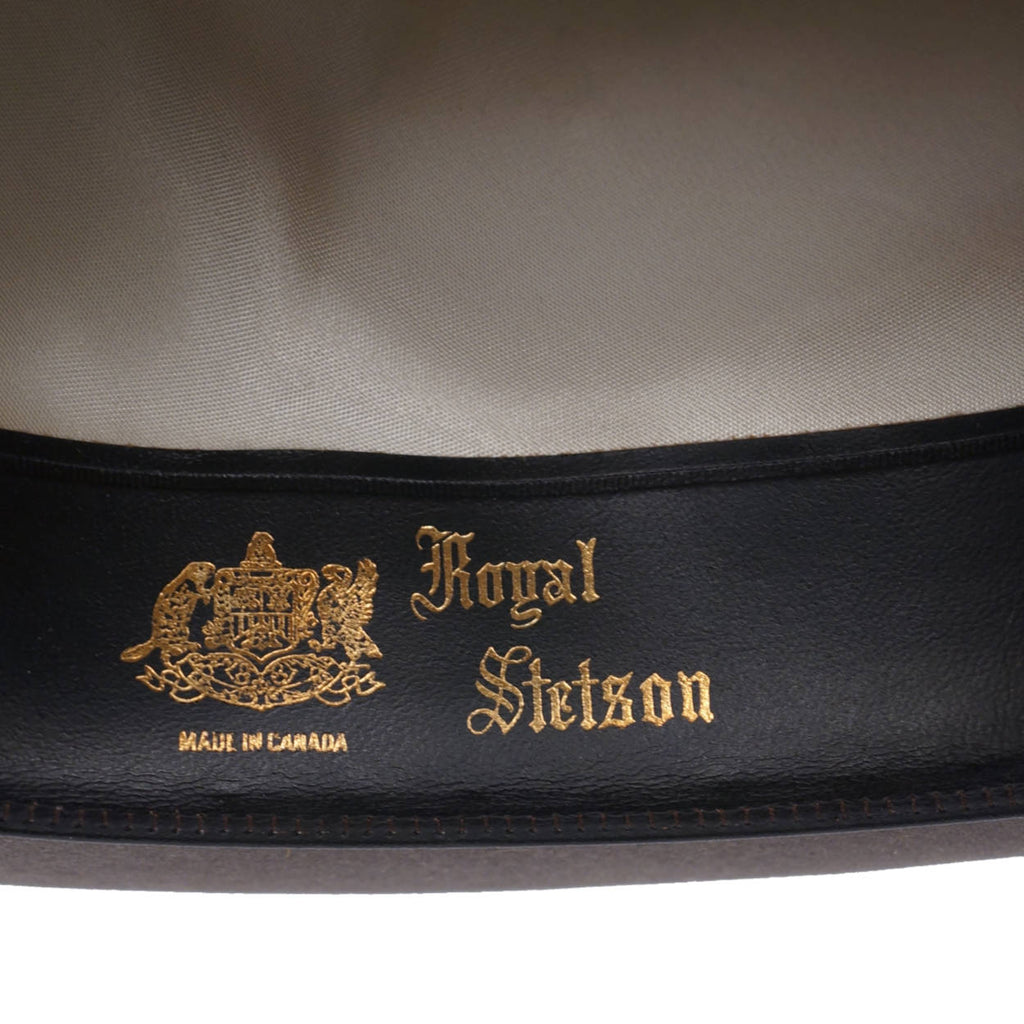 Vintage 1950s Mens Stetson Fedora Hat Grey Large 7 1/4 Canada - Poppy's Vintage Clothing