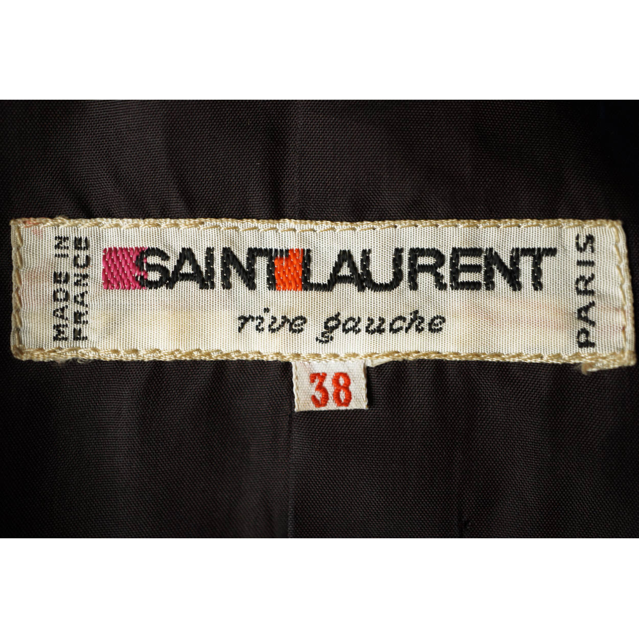 Yves Saint Laurent Three Piece Suit Jacket Pants &amp; Skirt Black Wool Ladies S M - Poppy's Vintage Clothing