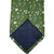 Vintage Salvatore Ferragamo Green Silk Tie Fox and Sheep Pattern Necktie - Poppy's Vintage Clothing