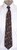 Salvatore Ferragamo Silk Tie Greek Architecture Pattern Mens Necktie - Poppy's Vintage Clothing
