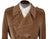 Vintage 70s Corduroy Mens Trench Coat Overcoat Samuelsohn American Hustle Style - Poppy's Vintage Clothing