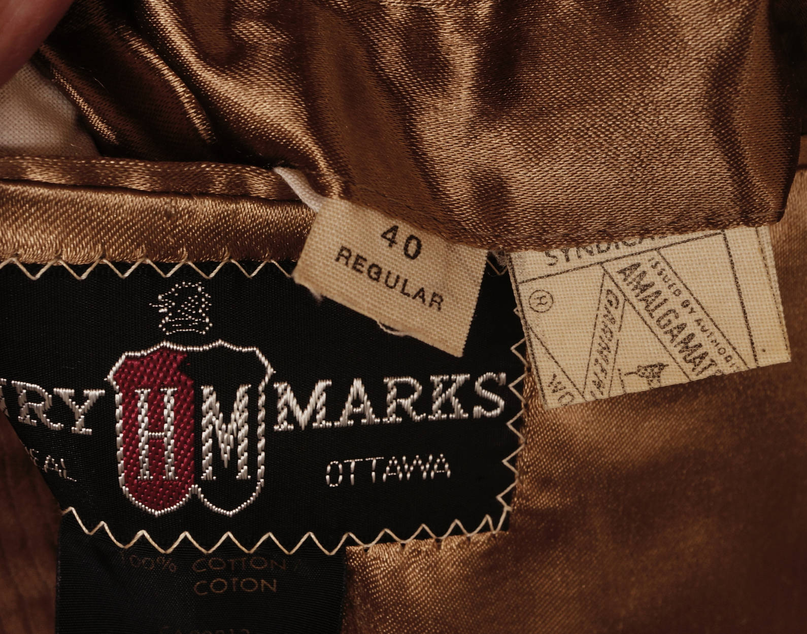 Vintage 70s Corduroy Mens Trench Coat Overcoat Samuelsohn American Hustle Style - Poppy's Vintage Clothing