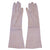 Vintage Kid Leather Gloves Fleshtone Pink Forearm Length Made in Italy Ladies 6 - Poppy's Vintage Clothing