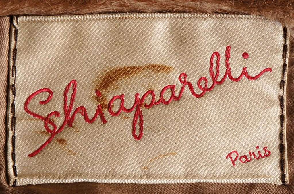 Vintage Elsa Schiaparelli Paris Mink Fur Stole Wrap 1950s Glamour - Poppy's Vintage Clothing