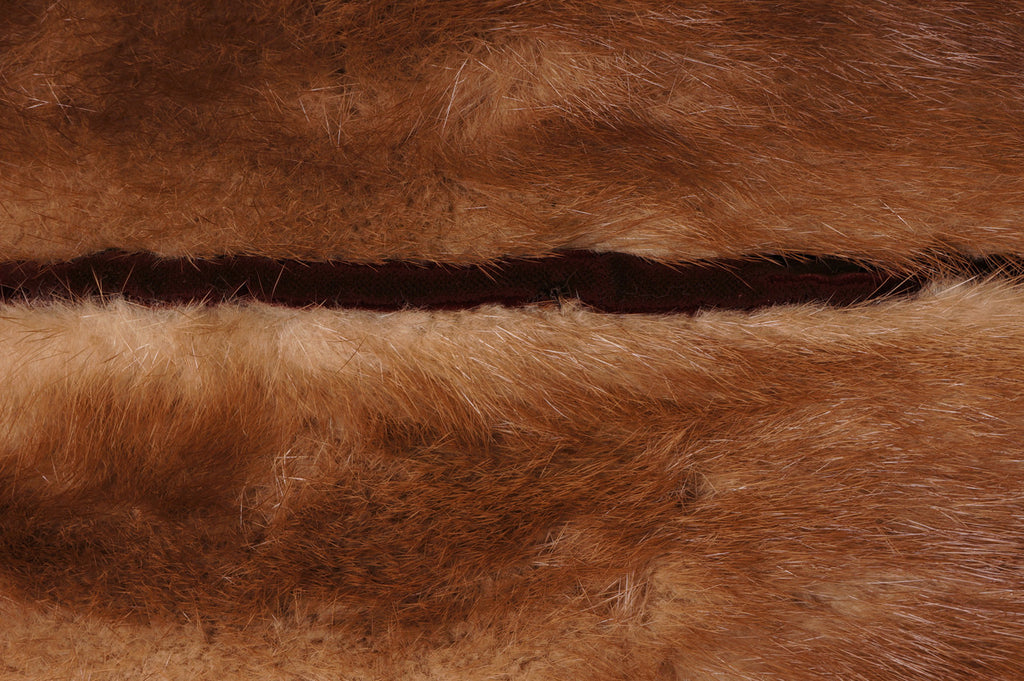 Vintage Elsa Schiaparelli Paris Mink Fur Stole Wrap 1950s Glamour - Poppy's Vintage Clothing