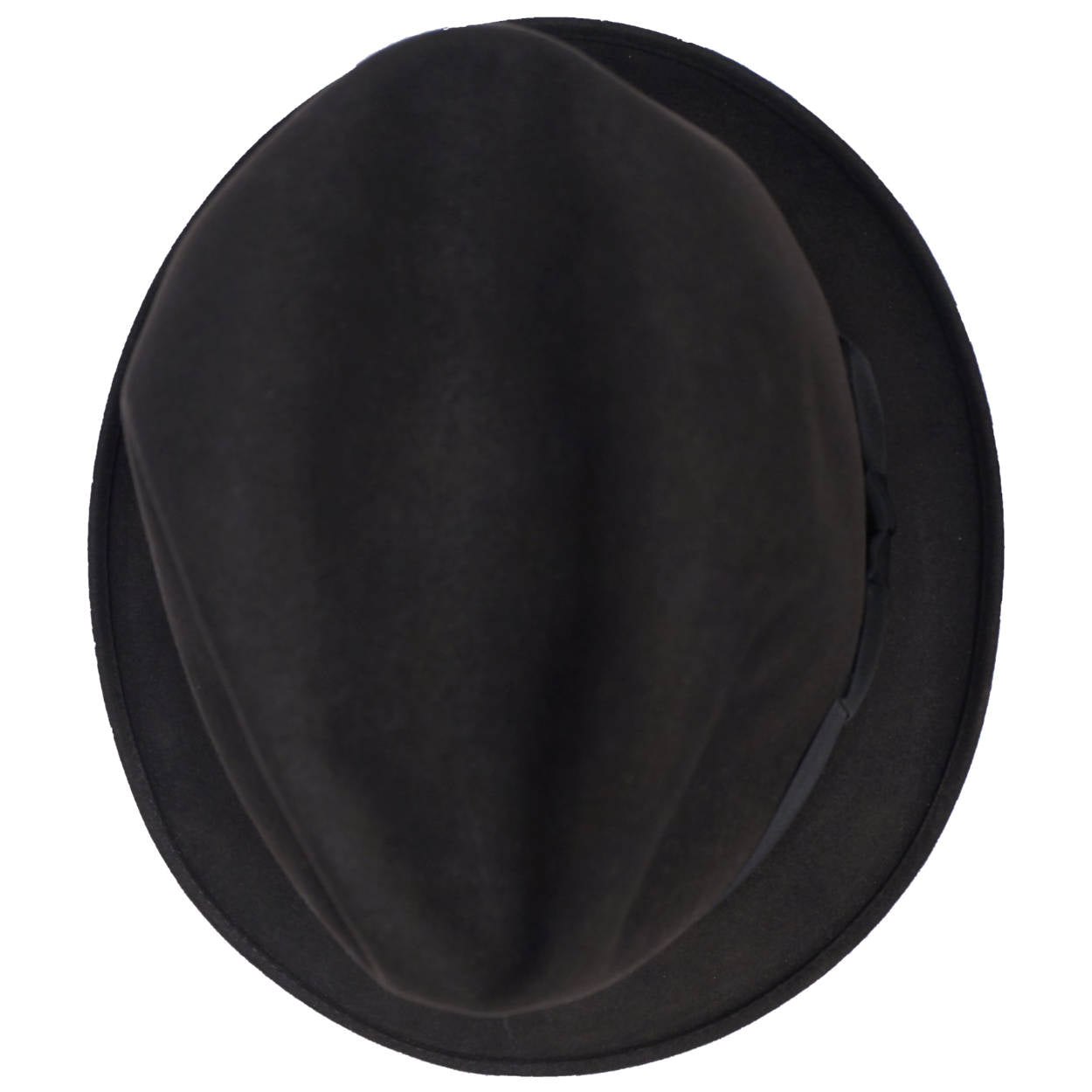 Vintage 1950s Schoble Fur Felt Fedora Hat Mens Size 8 1/8 XXXL 3XL - Poppy's Vintage Clothing