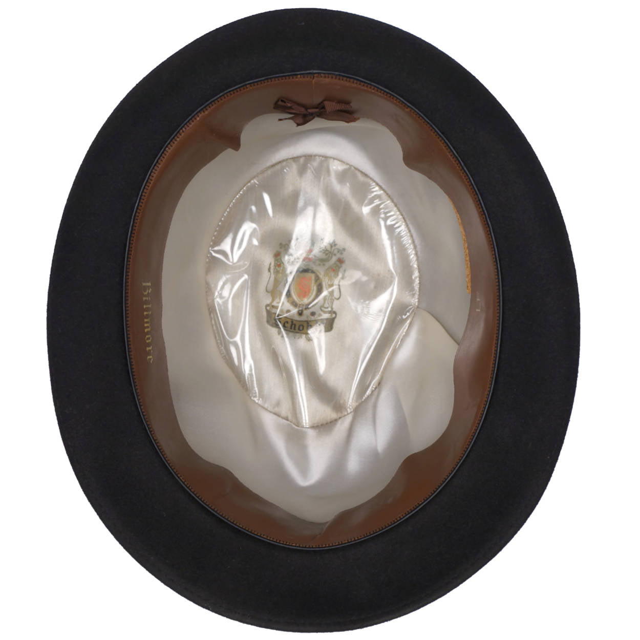 Vintage 1950s Schoble Fur Felt Fedora Hat Mens Size 8 1/8 XXXL 3XL - Poppy's Vintage Clothing