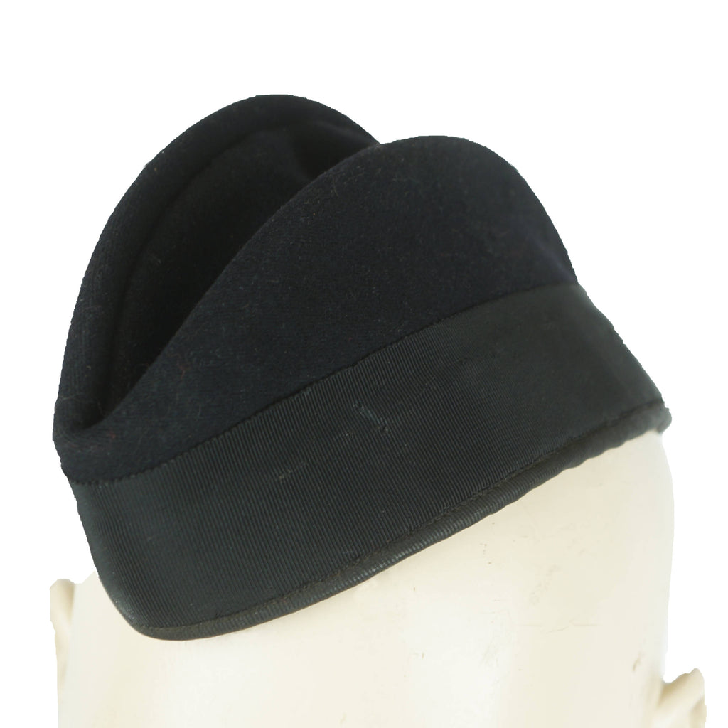 Vintage Scottish Glengarry Bonnet Cap Black Watch