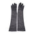 Vintage Black Kid Leather Gloves Shalimar Vanity NY 1950s France Ladies Size 6.5 - Poppy's Vintage Clothing