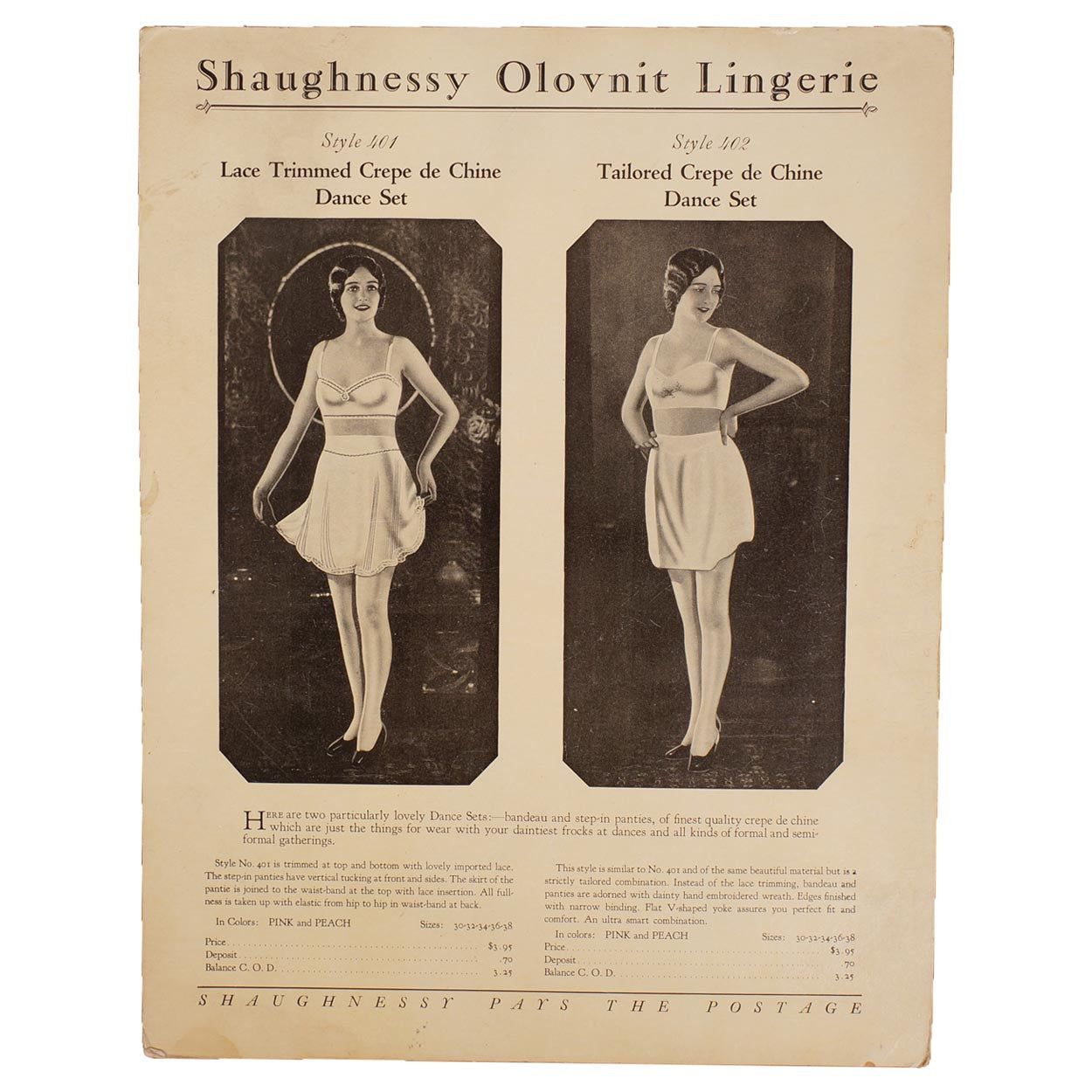 1920s Lingerie: The Best of., Olyinka Lingerie, Bespoke