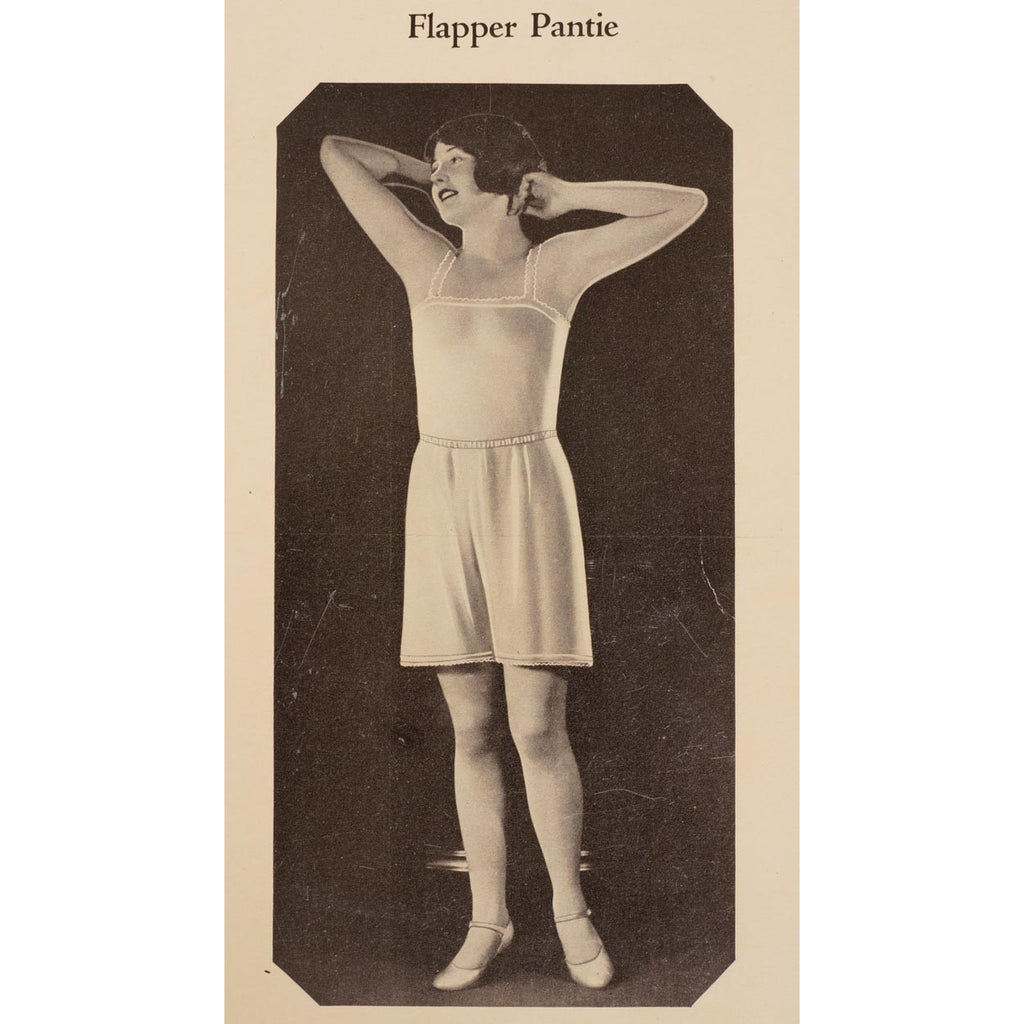 Vintage 1920s Flapper Panties Catalog Promo Ad Shaugnessy Olovnit Lingerie - Poppy's Vintage Clothing