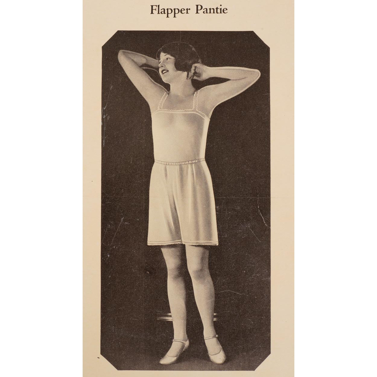 Vintage 1920s Flapper Panties Catalog Promo Ad Shaugnessy Olovnit Lingerie - Poppy's Vintage Clothing
