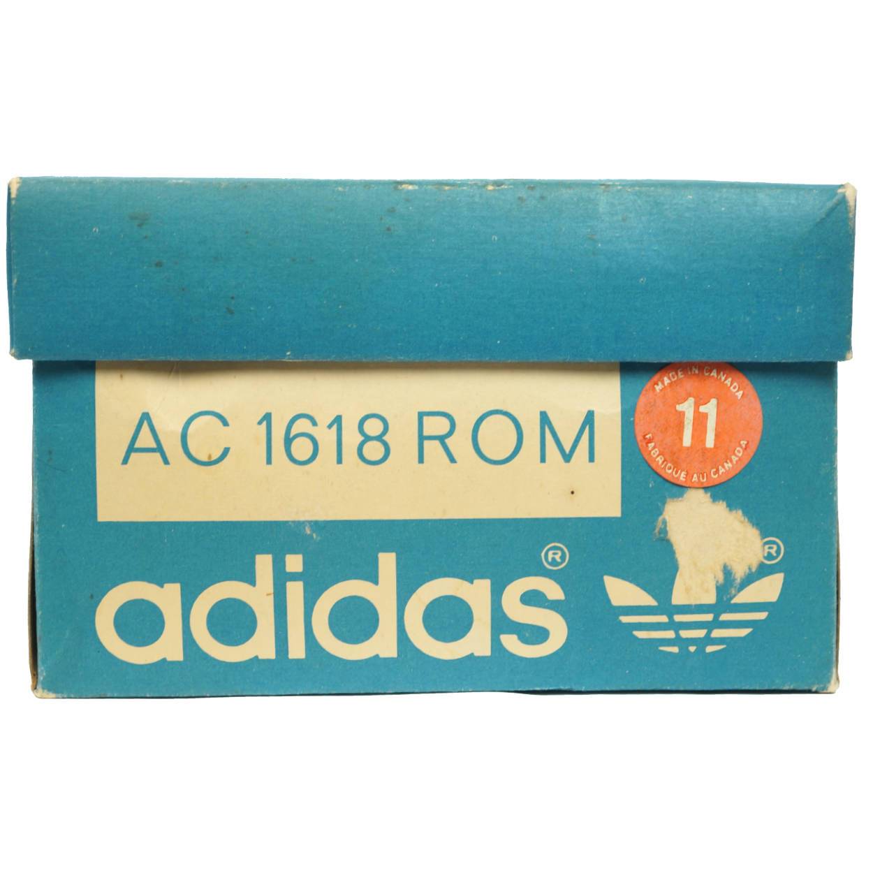 Rare Vintage 1970s Adidas Running Shoes AC 1618 ROM Canada Sneakers Size 11 NOS - Poppy's Vintage Clothing