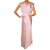 Vintage 1930s Pink Silk Nightie - Size L - Poppy's Vintage Clothing