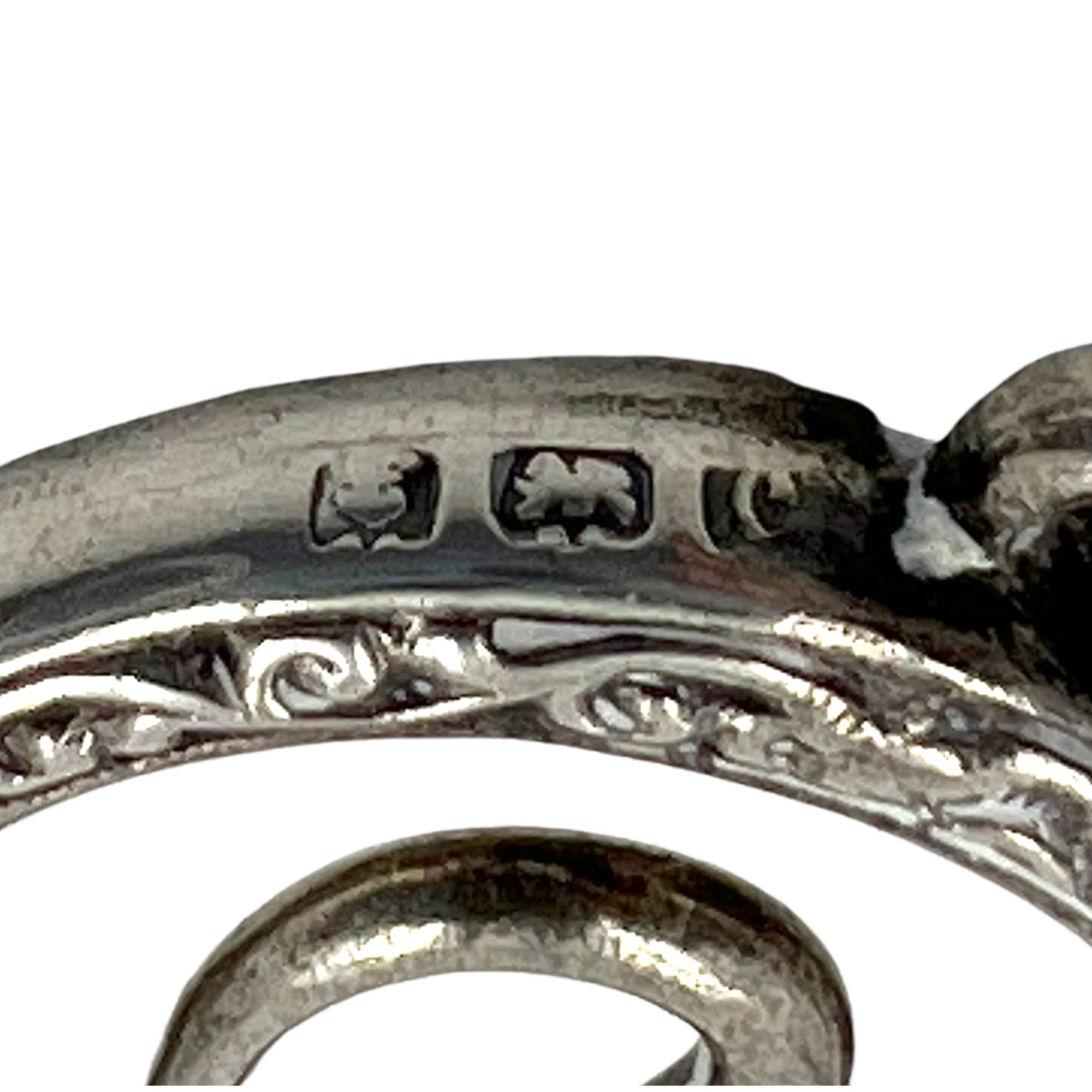 Antique Button Hook Folding Sterling Silver For Chatelaine 