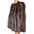 Vintage 1940s Silver Fox Fur Cape Jacket Size M L - Poppy's Vintage Clothing