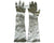 Vintage 1960s Silver Gloves Unused Futuristic Space Age Ladies Size 7 - Poppy's Vintage Clothing