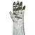 Vintage 1960s Silver Gloves Unused Futuristic Space Age Ladies Size 7 - Poppy's Vintage Clothing