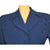 Vintage 1940s Ladies Blue Suit Jacket Simpsons Canada Size M - Poppy's Vintage Clothing