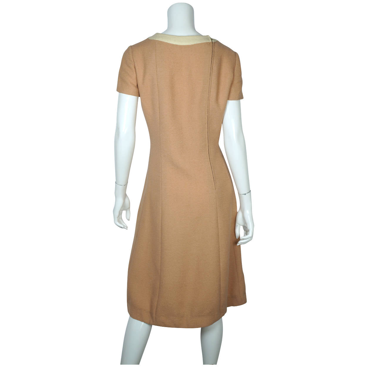 Vintage 60s Dress with Matching Jacket Jackie O Size  L - Poppy's Vintage Clothing