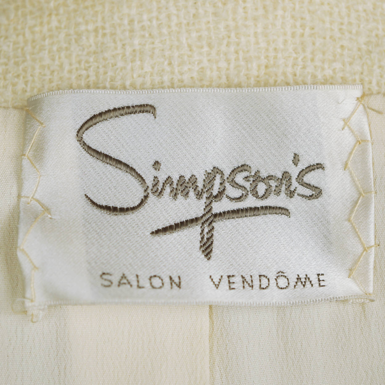 Vintage 60s Dress with Matching Jacket Jackie O Size  L - Poppy's Vintage Clothing