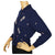 Vintage Scottish Cashmere Sweater Pringle Hand Laid Intarsia Cardigan Ladies M - Poppy's Vintage Clothing