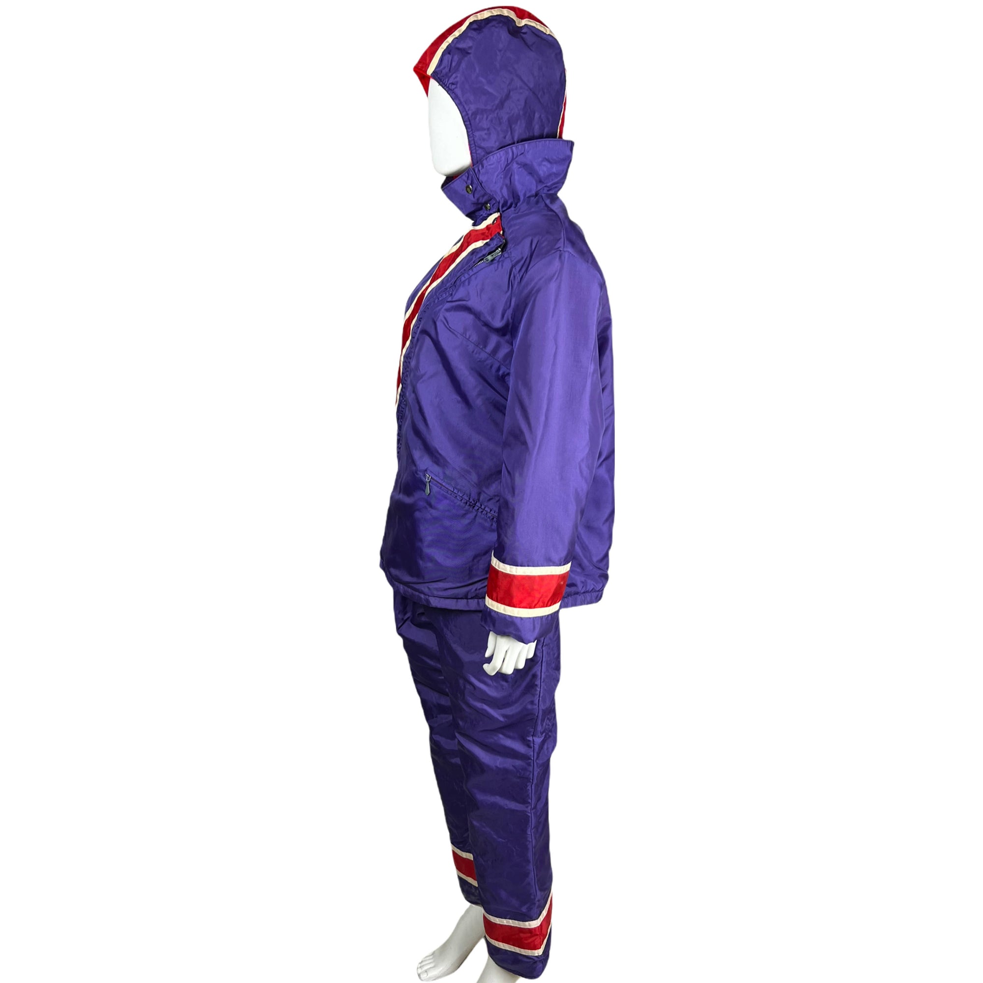 1960s Vintage Ski Doo Suit pc Snowmobile Outfit Ladies L